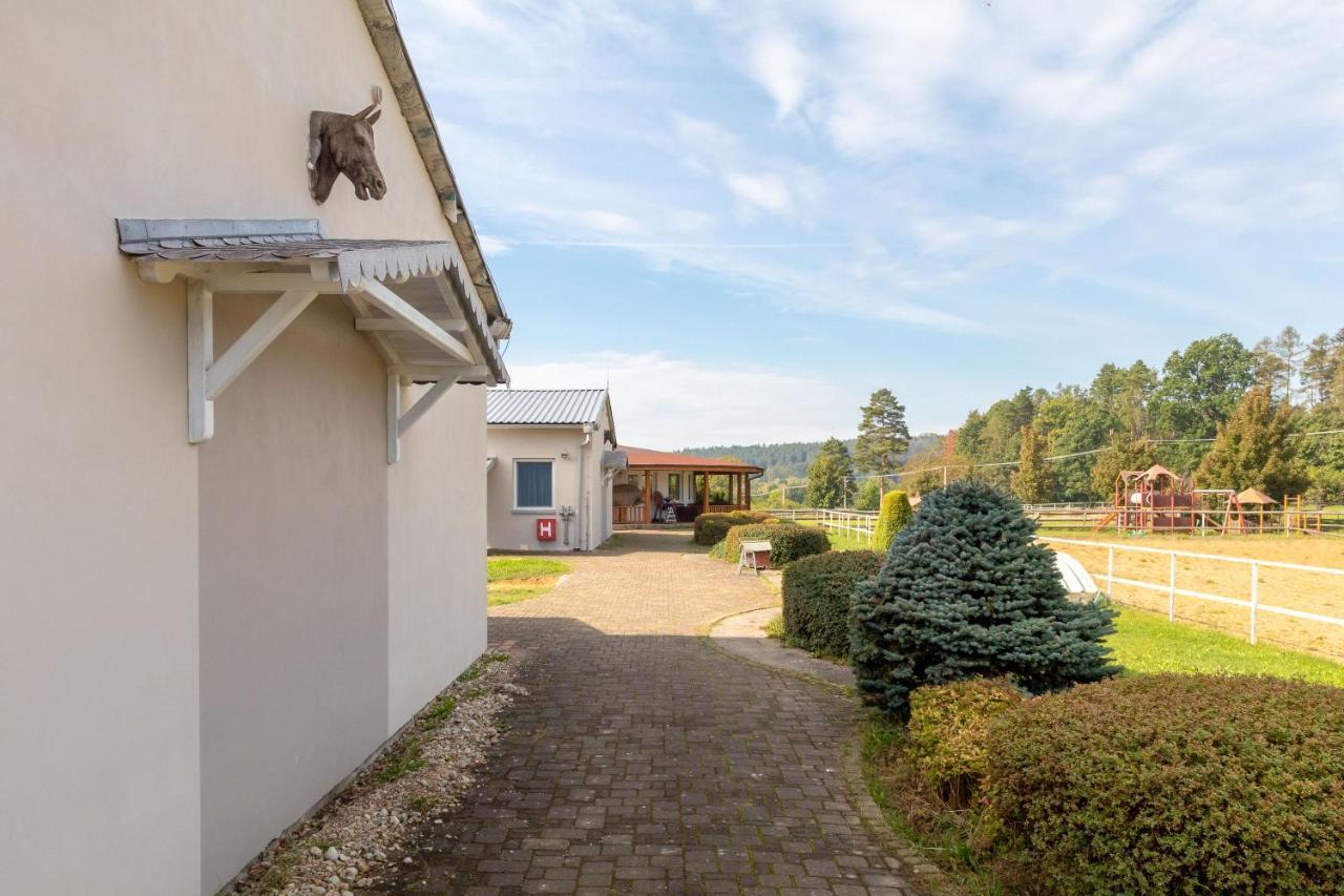 Farma Slunecny Dvur Apartmany A Family Stany Strecha Pod Strechou Hermanuv Mestec Eksteriør billede